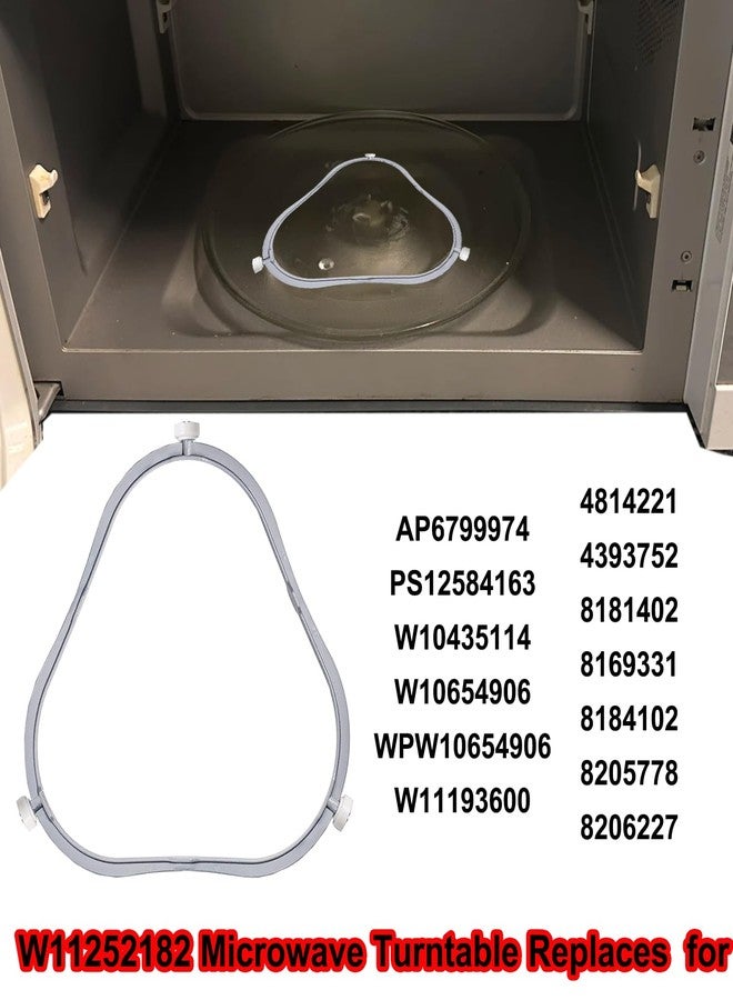 Anglepingping 2 Pack 7.48 in W11252182 Microwave Turntable Support Ring,Microwave Oven Turntable Ring Fit for Whirlpool Maytag Microwaves,Replaces 8206227,W10435114 - Image 3